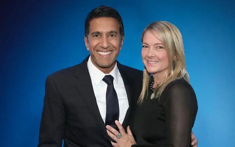 Rebecca Olson, Sanjay Gupta’s Wife